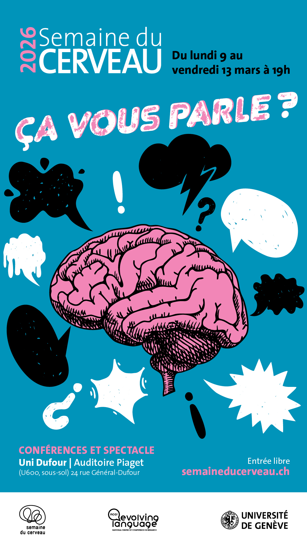 Semaine du cerveau : ça vous parle ?