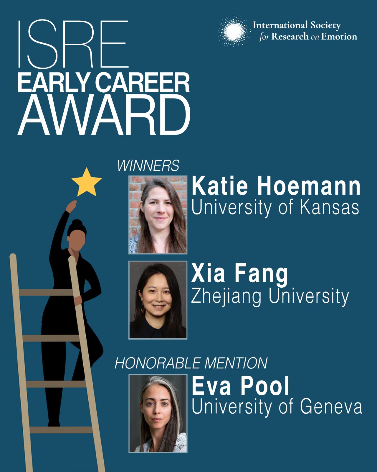 Dr. Eva Pool Receives ISRE Honorable Mention
